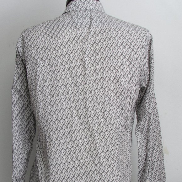 Paul & Shark Yachting Men's Button-Down Shirt Penguins Made in Italy Sz M 15 EUC - Picture 11 of 15